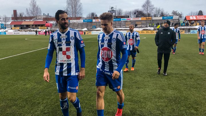 KuPS vs HJK - Rafinha ja Henri Toivomäki