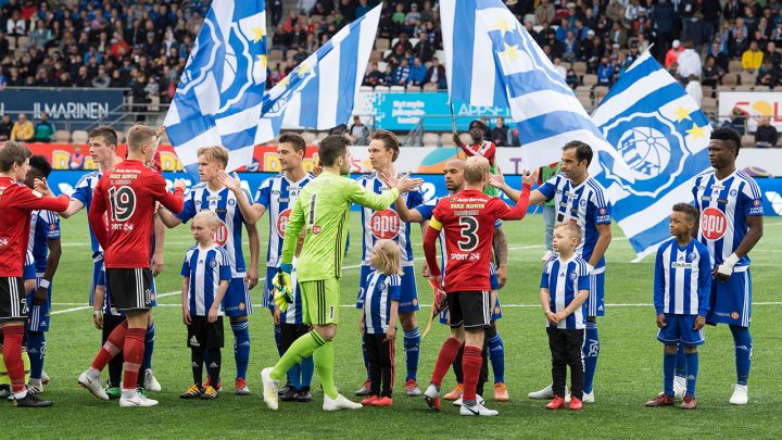 HJK Helsinki vs HB Tórshavn 9.7.2019. Photo: Jussi Eskola.