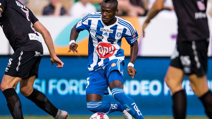 Sekou Camara - HJK Helsinki. Photo: Jussi Eskola.