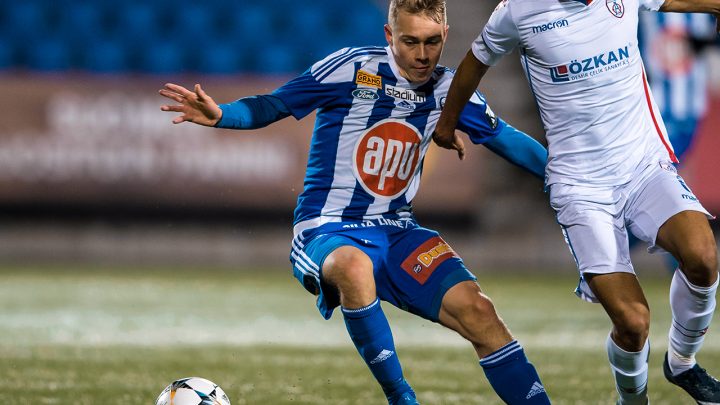 Julius Tauriainen - HJK Helsinki. Photo: Jussi Eskola.