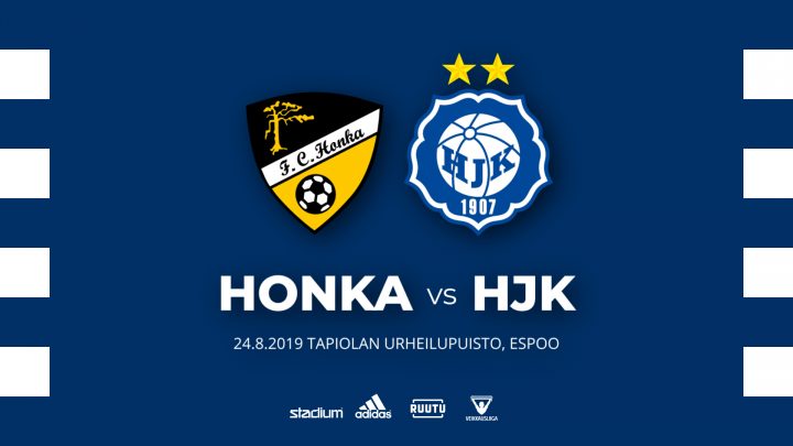 Honka vs HJK 24.8.2019