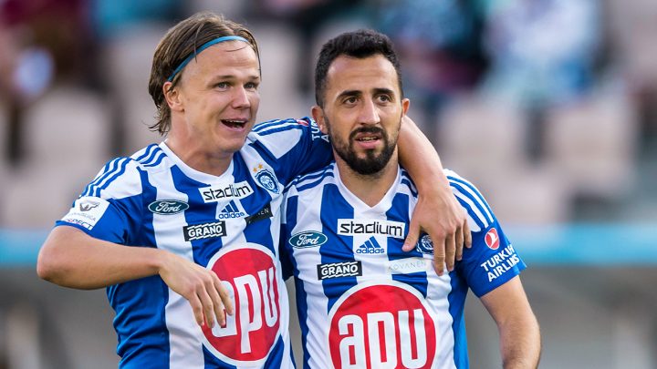 Petteri Forsell ja Erfan Zeneli - HJK Helsinki