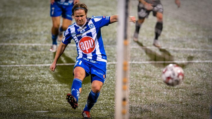 Petteri Forsell - HJK Helsinki. Photo: Jussi Eskola.