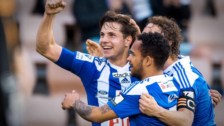 Sebastian Dahlström - HJK Helsinki. Photo: Jussi Eskola.