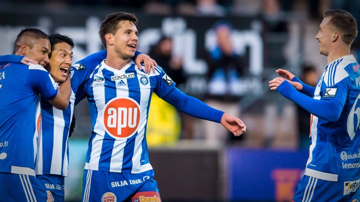 Sebastian Dahlström - HJK Helsinki. Photo: Jussi Eskola.