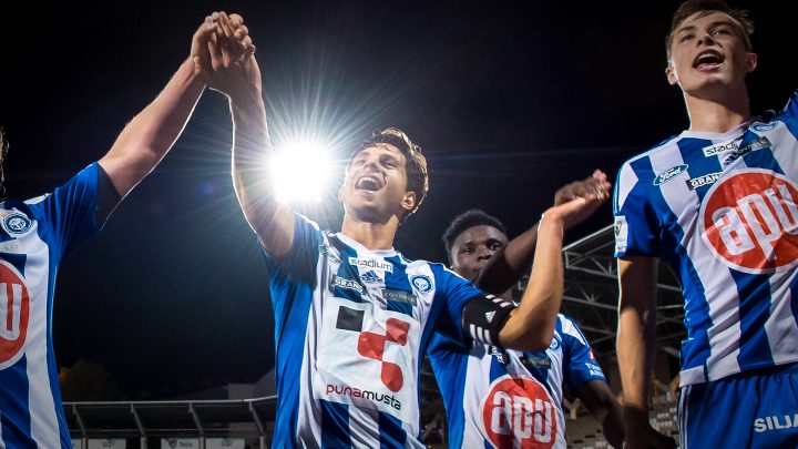 Sebastian Dahlström - HJK Helsinki. Photo: Jussi Eskola.