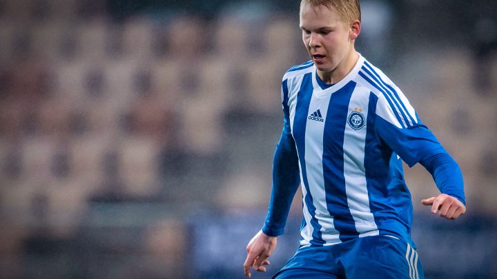 Matti Peltola - HJK Helsinki. Photo: Jussi Eskola.