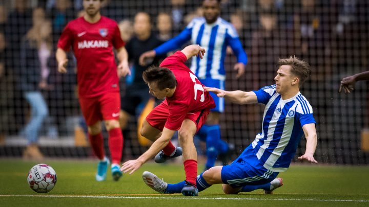 Lucas Lingman - HJK Helsinki. Photo: Jussi Eskola.