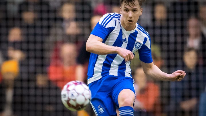 Lucas Lingman - HJK Helsinki. Photo: Jussi Eskola.