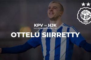 KPV vs HJK siirretty. KPV vs HJK siirretty.