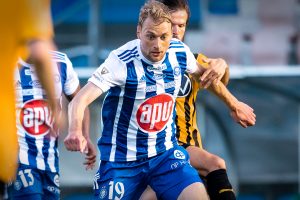 Tim Väyrynen – HJK Helsinki. Photo: © Jussi Eskola. Tim Väyrynen - HJK Helsinki. Photo: © Jussi Eskola.