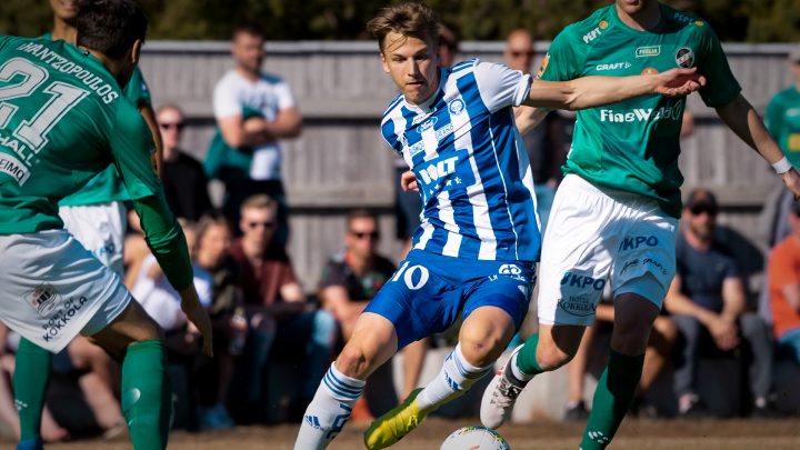 Lucas Lingman - HJK Helsinki. Photo: © Tommy Lågland