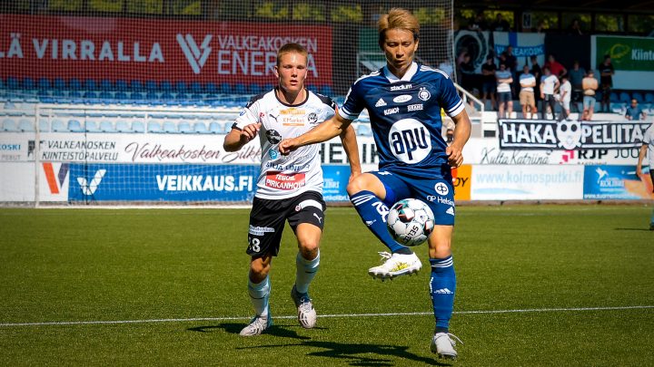 Atom Tanaka - HJK Helsinki. Photo: @ Jussi Rämä.