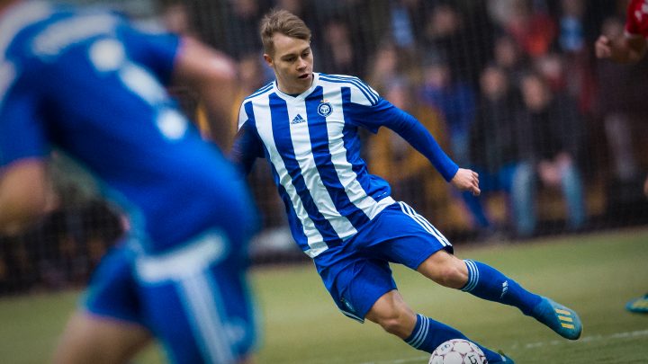 Julius Tauriainen - HJK Helsinki. Photo: © Jussi Eskola