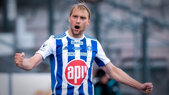 Tim Väyrynen - HJK Helsinki. Photo: © Jussi Eskola