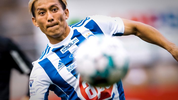 Atom Tanaka - HJK Helsinki. Photo: © Jussi Eskola