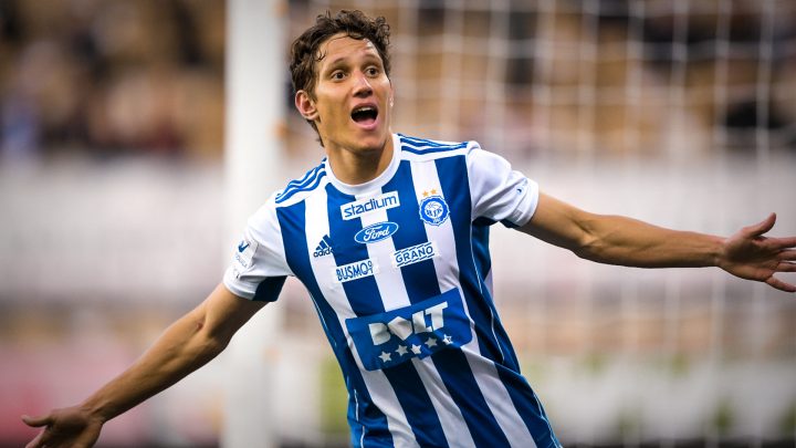 David Browne - HJK Helsinki. Photo: © Jussi Eskola