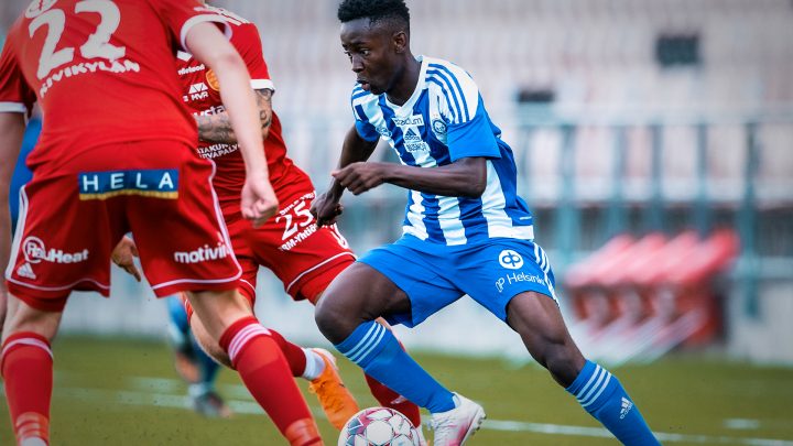 Samuel Anini Jr - HJK Klubi 04. Photo: © Jussi Eskola