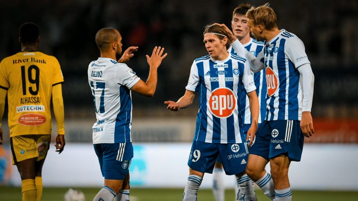 HJK Helsinki. Photo: @ Jussi Eskola