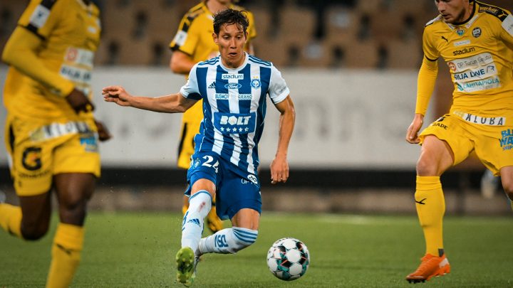 David Browne - HJK Helsinki. Photo: @ Jussi Eskola