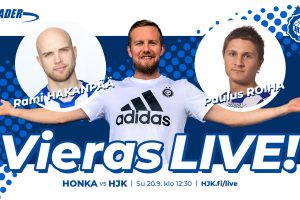 Vieras LIVE! – Honka vs HJK Vieras LIVE! - Honka vs HJK