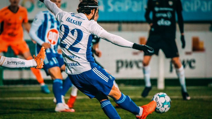 Ferhan Hasani - HJK Helsinki. Photo: © Mika Alavesa / SJK