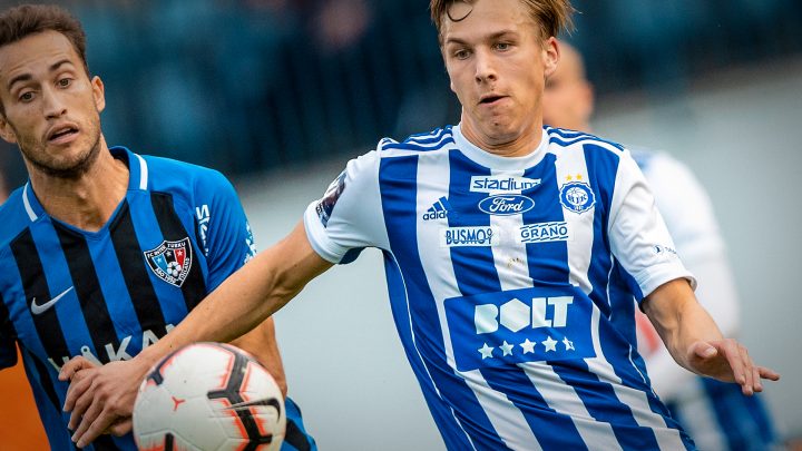 Lucas Lingman - HJK Helsinki. Photo: © Mauri Forsblom / HJK