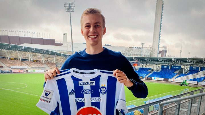 Johannes Kytilä - HJK Helsinki. Photo: @ HJK Media