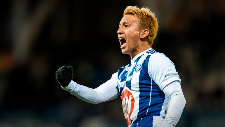 Atom Tanaka - HJK Helsinki. Photo: @ Jussi Eskola