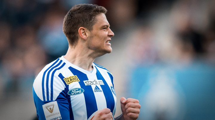 Filip Valenčič - HJK Helsinki. Photo: @ Jussi Eskola