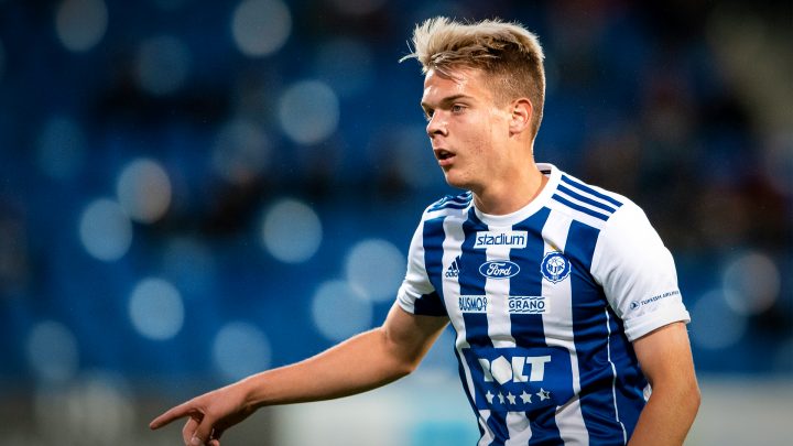 Pyry Hannola - HJK Helsinki. Photo: @ Jussi Eskola