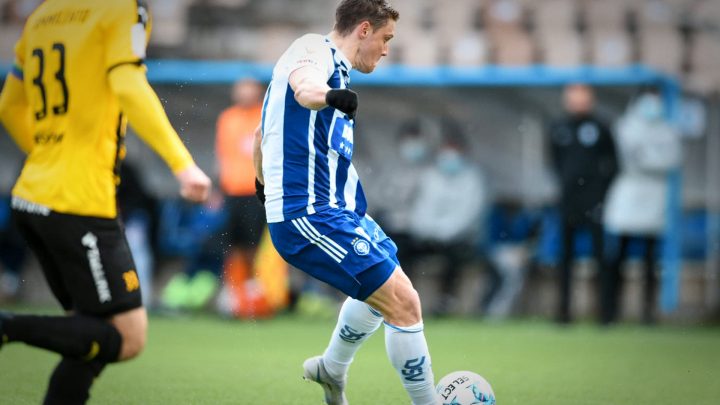 Filip Valenčič - HJK Helsinki. Photo: © Jussi Eskola