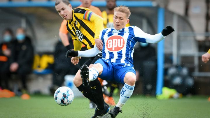 Atom Tanaka - HJK Helsinki. Photo: © Jussi Eskola