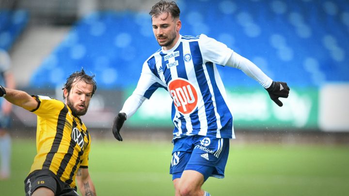 Dylan Murnane - HJK Helsinki. Photo: © Jussi Eskola