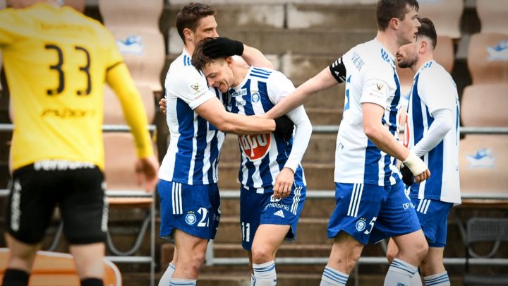 Roope Riski, Filip Valenčič - HJK Helsinki. Photo: © Jussi Eskola