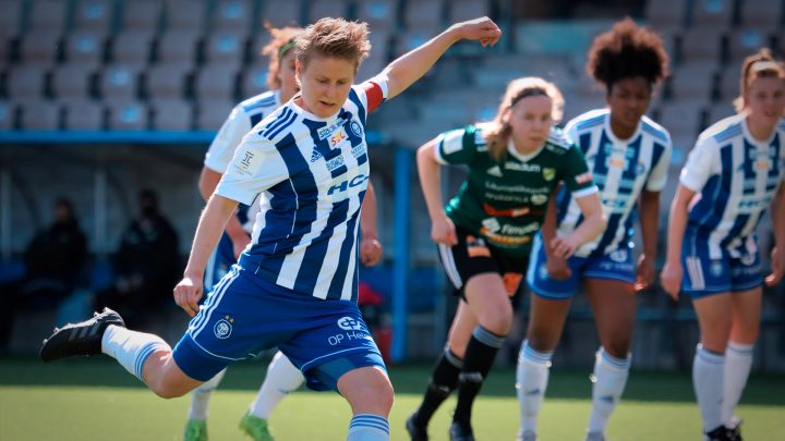 Linda Ruutu - HJK Helsinki. Photo: © Mira Lönnqvist