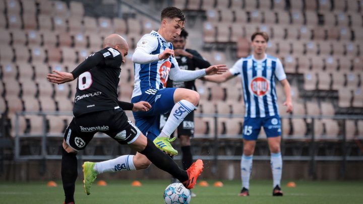 Lucas Lingman - HJK Helsinki. Photo: © Mira Lönnqvist