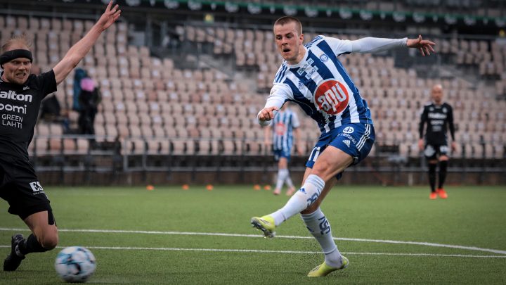 Roope Riski - HJK Helsinki. Photo: © Mira Lönnqvist