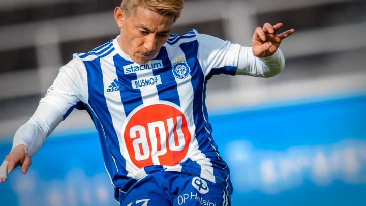 Atom Tanaka - HJK Helsinki. Photo: © Jussi Eskola
