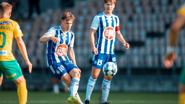 Lucas Lingman - HJK Helsinki. Photo: © Mauri Forsblom