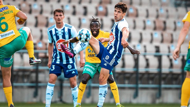 Janne Saksela, Sebastian Dahlström - HJK Helsinki. Photo: © Mauri Forsblom