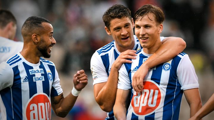 Jair Silva, Filip Valenčič - HJK Helsinki. Photo: © Jussi Eskola