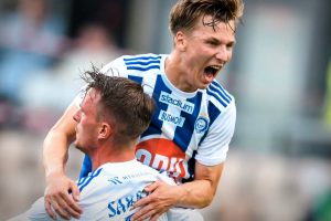 Janne Saksela, Lucas Lingman – HJK Helsinki. Photo: © Jussi Eskola Janne Saksela, Lucas Lingman - HJK Helsinki. Photo: © Jussi Eskola