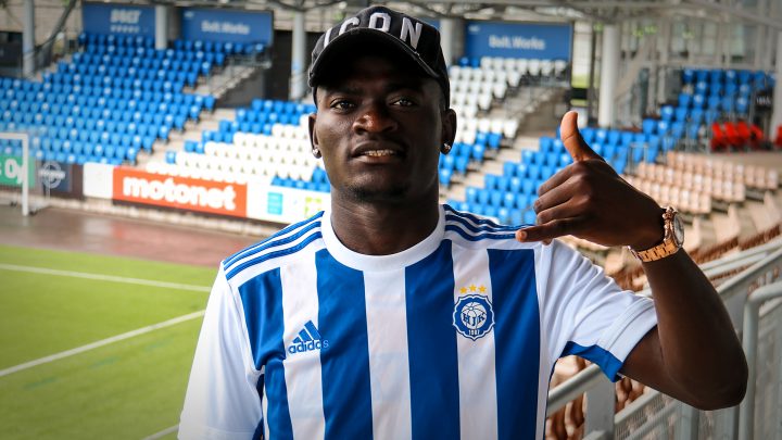 Taddeus Nkeng - HJK Helsinki. Photo: © HJK Media