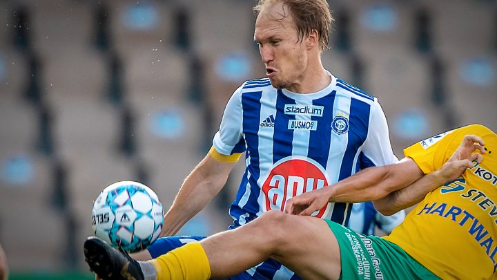 Valtteri Moren - HJK Helsinki. Photo: © Jussi Eskola