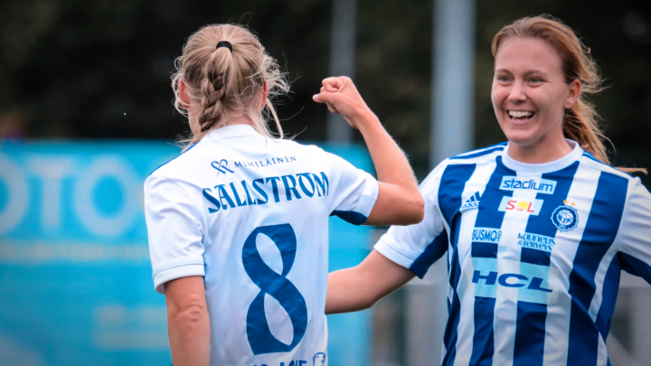 Linda Sällström - HJK Helsinki. Photo: © Mira Lönnvist