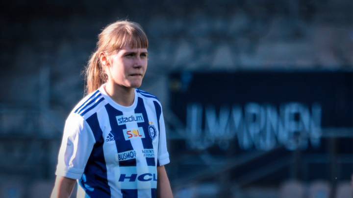 Sonja Hillberg - HJK Helsinki. Photo: © Mira Lönnqvist