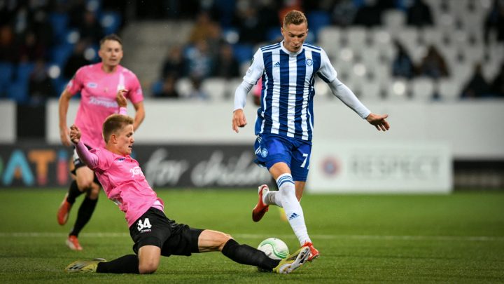 Santeri Hostikka - HJK Helsinki. Photo: © Jussi Eskola