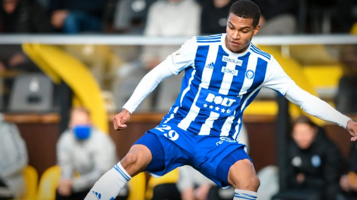 Anthony Olusanya - HJK Helsinki. Photo: © Jussi Eskola