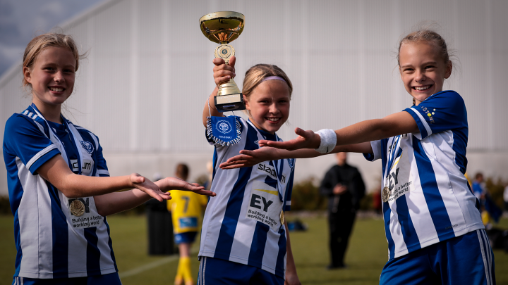 Play Like A Girl - HJK Helsinki. Photo: © Mira Lönnqvist